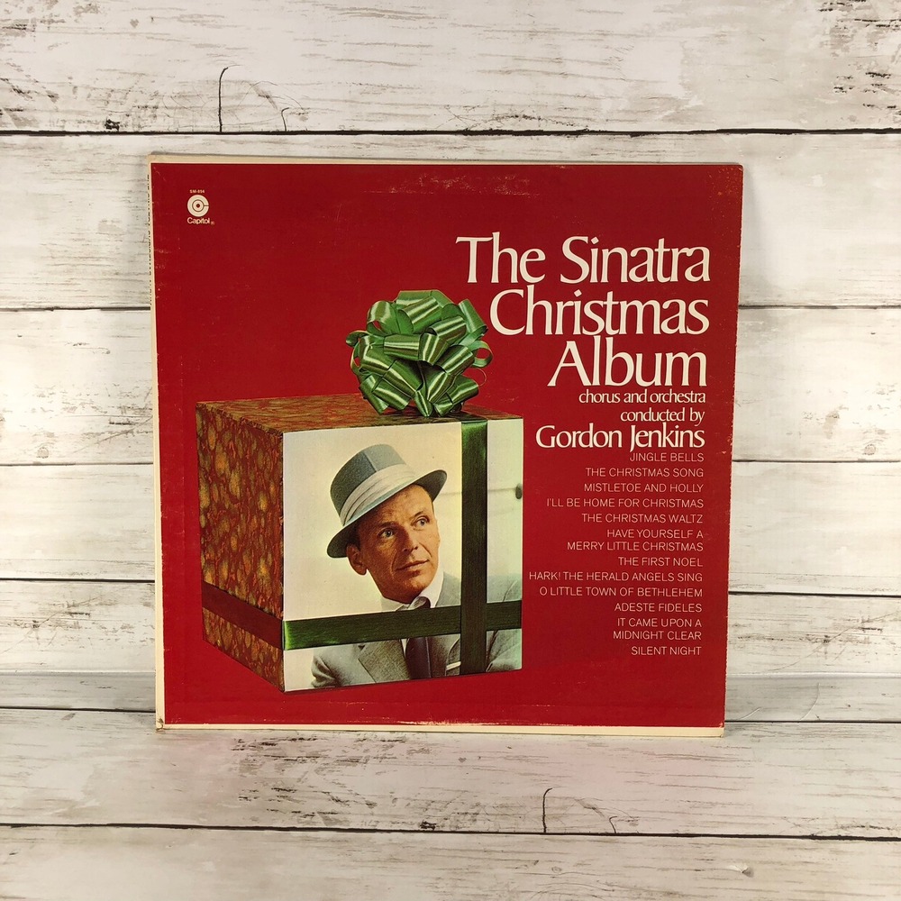 Frank Sinatra The Sinatra Christmas Album Vinyl LP Capitol SM-894 Holiday Music